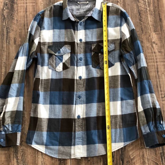 Mossimo Supply Co long sleeve plaid top - Picture 6 of 10